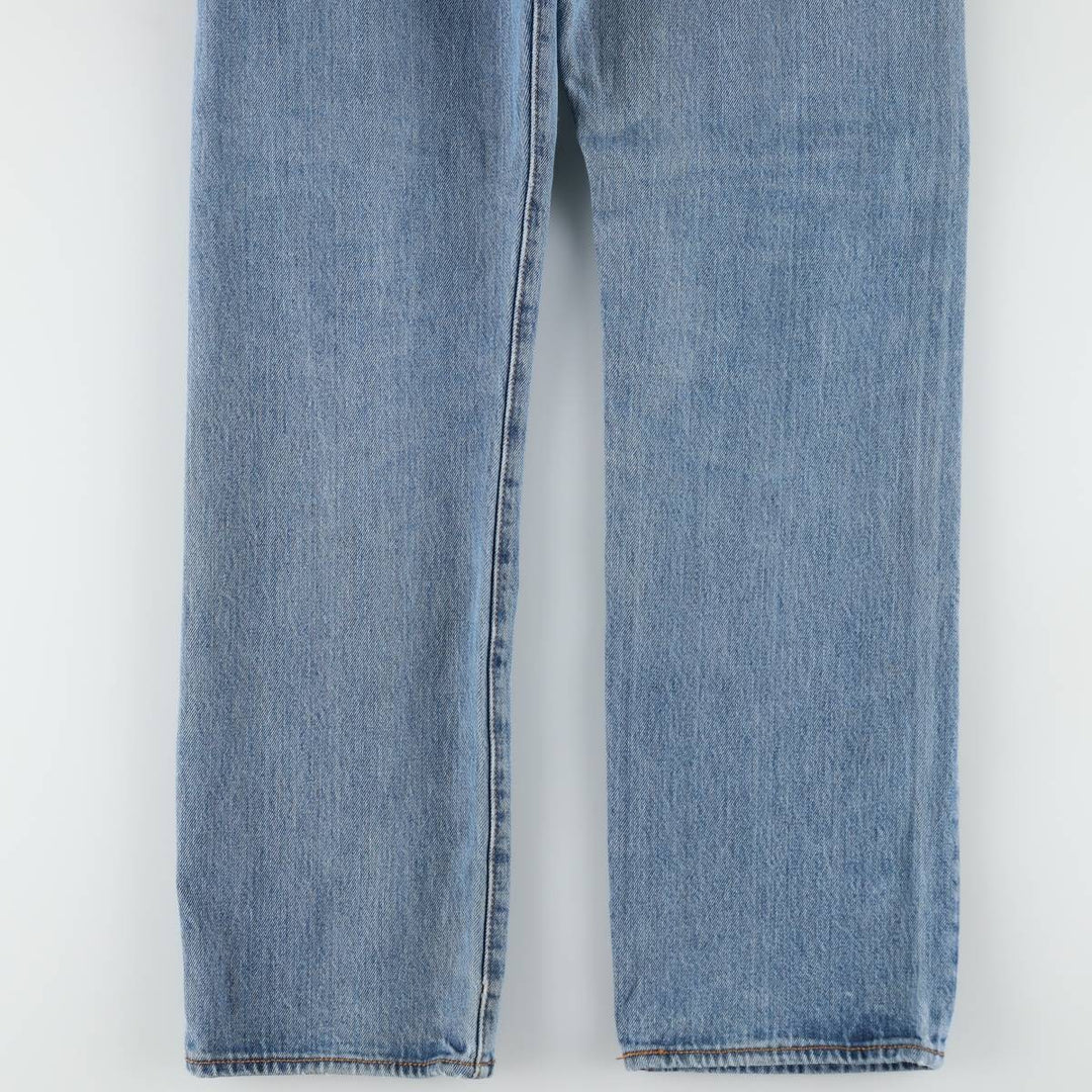 Levi's 501 straight denim pants for men, size W33 cotton blue type Vintage Second Hand