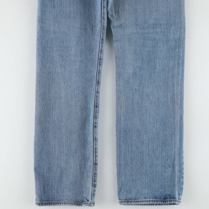 Levi's 501 straight denim pants for men, size W33 cotton blue type Vintage Second Hand