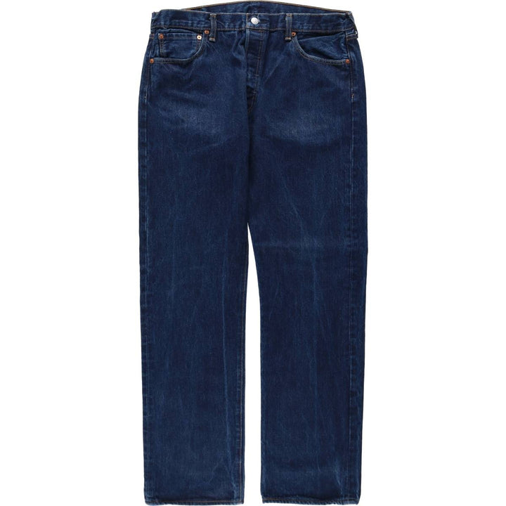 Levi's 501 straight denim pants for men, size W36 cotton navy blue type Vintage Second Hand