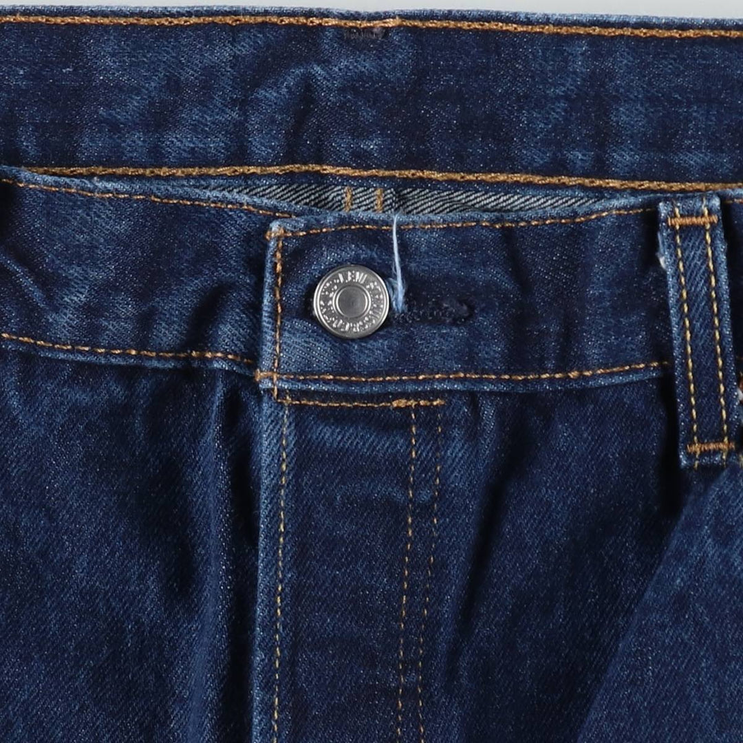 Levi's 501 straight denim pants for men, size W36 cotton navy blue type Vintage Second Hand