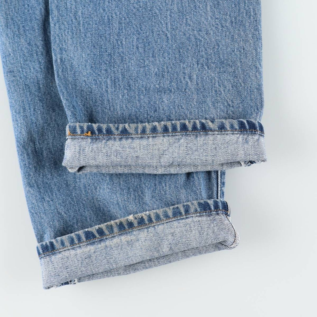Levi's 501 straight denim pants for men, size W35 cotton blue type Vintage Second Hand
