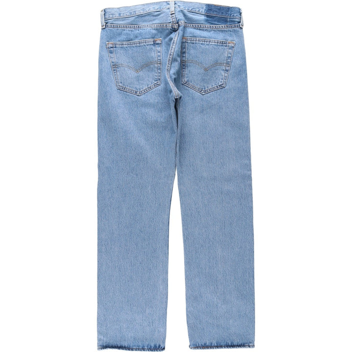 Levi's 501 straight denim pants for men, size W35 cotton blue type Vintage Second Hand