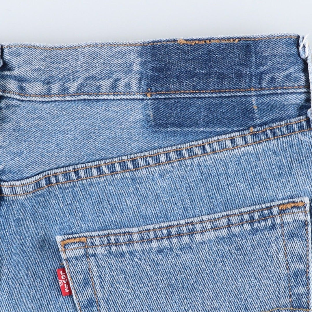 Levi's 501 straight denim pants for men, size W35 cotton blue type Vintage Second Hand