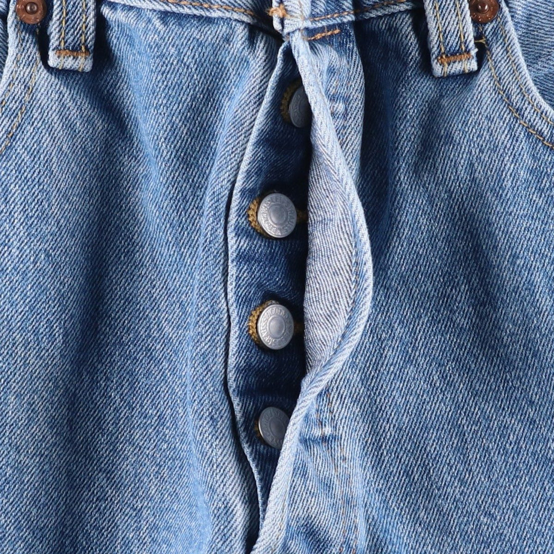Levi's 501 straight denim pants for men, size W35 cotton blue type Vintage Second Hand
