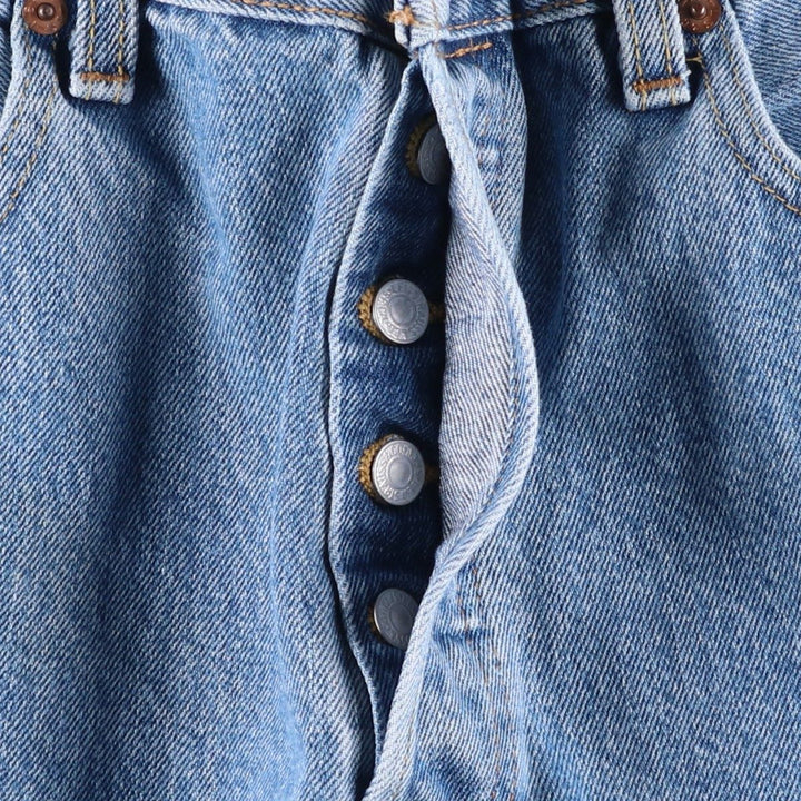 Levi's 501 straight denim pants for men, size W35 cotton blue type Vintage Second Hand