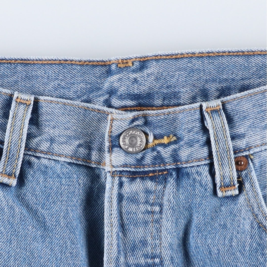 Levi's 501 straight denim pants for men, size W35 cotton blue type Vintage Second Hand