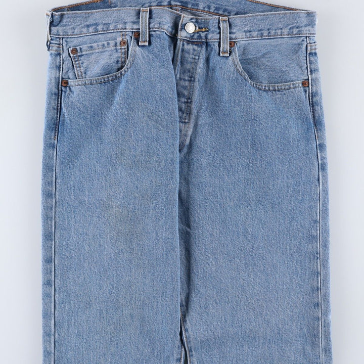 Levi's 501 straight denim pants for men, size W35 cotton blue type Vintage Second Hand