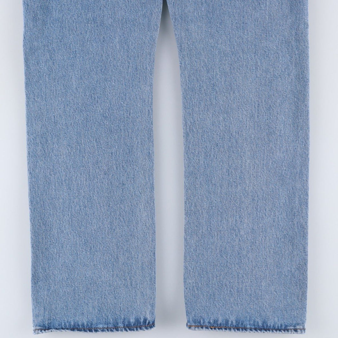 Levi's 501 straight denim pants for men, size W35 cotton blue type Vintage Second Hand