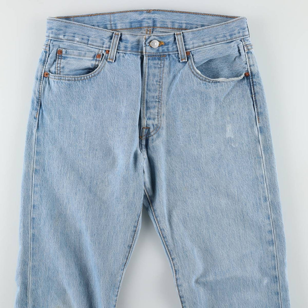 Levi's 501-0134 Straight Denim Pants, Men's, Size W33 cotton blue type Vintage Second Hand