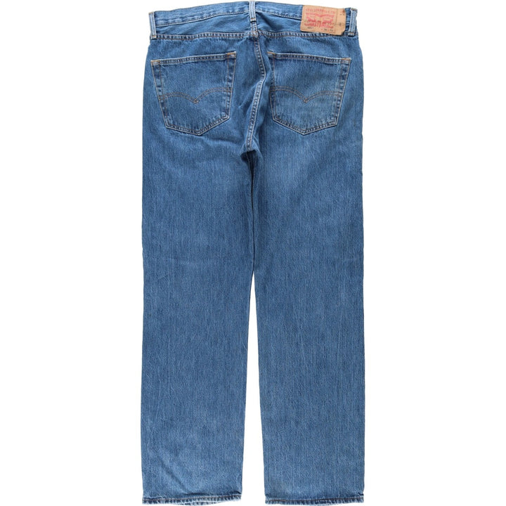 Levi's 501 straight denim pants for men, size W37 cotton blue type Vintage Second Hand