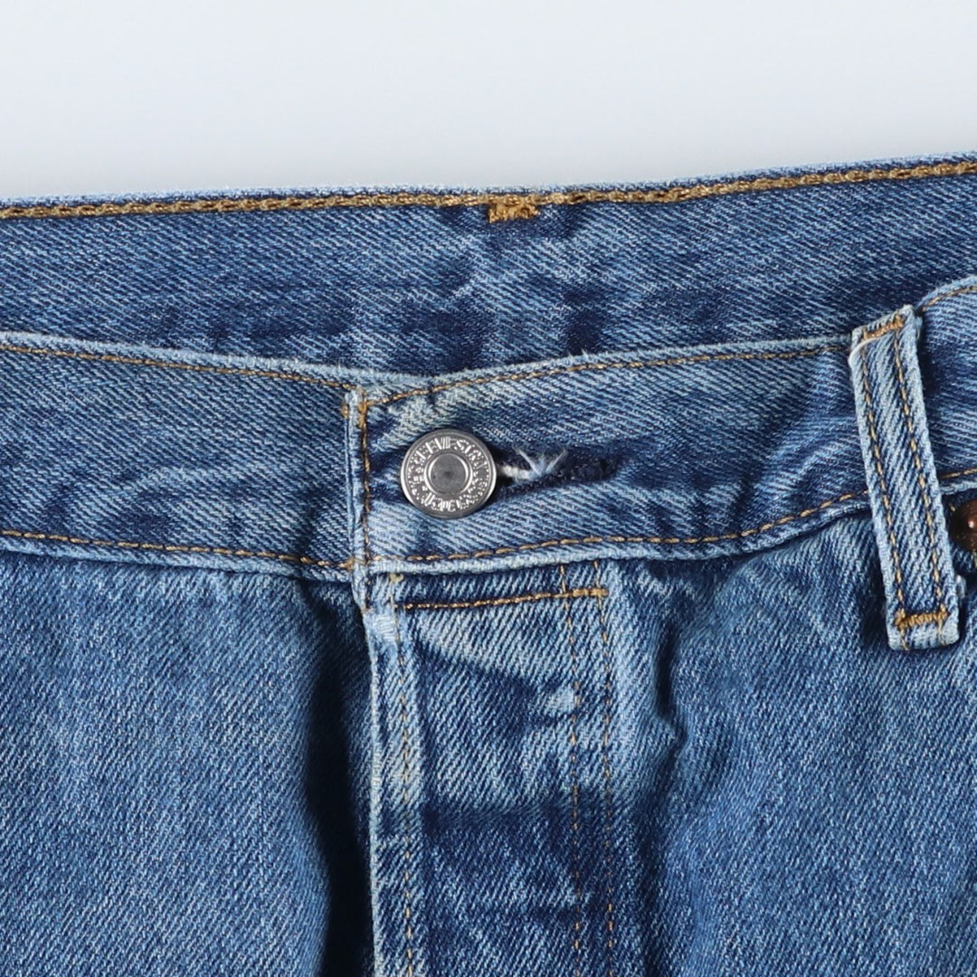 Levi's 501 straight denim pants for men, size W37 cotton blue type Vintage Second Hand