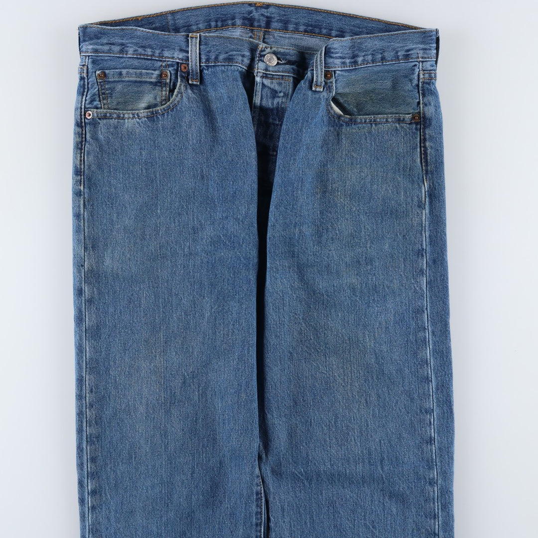 Levi's 501 straight denim pants for men, size W37 cotton blue type Vintage Second Hand
