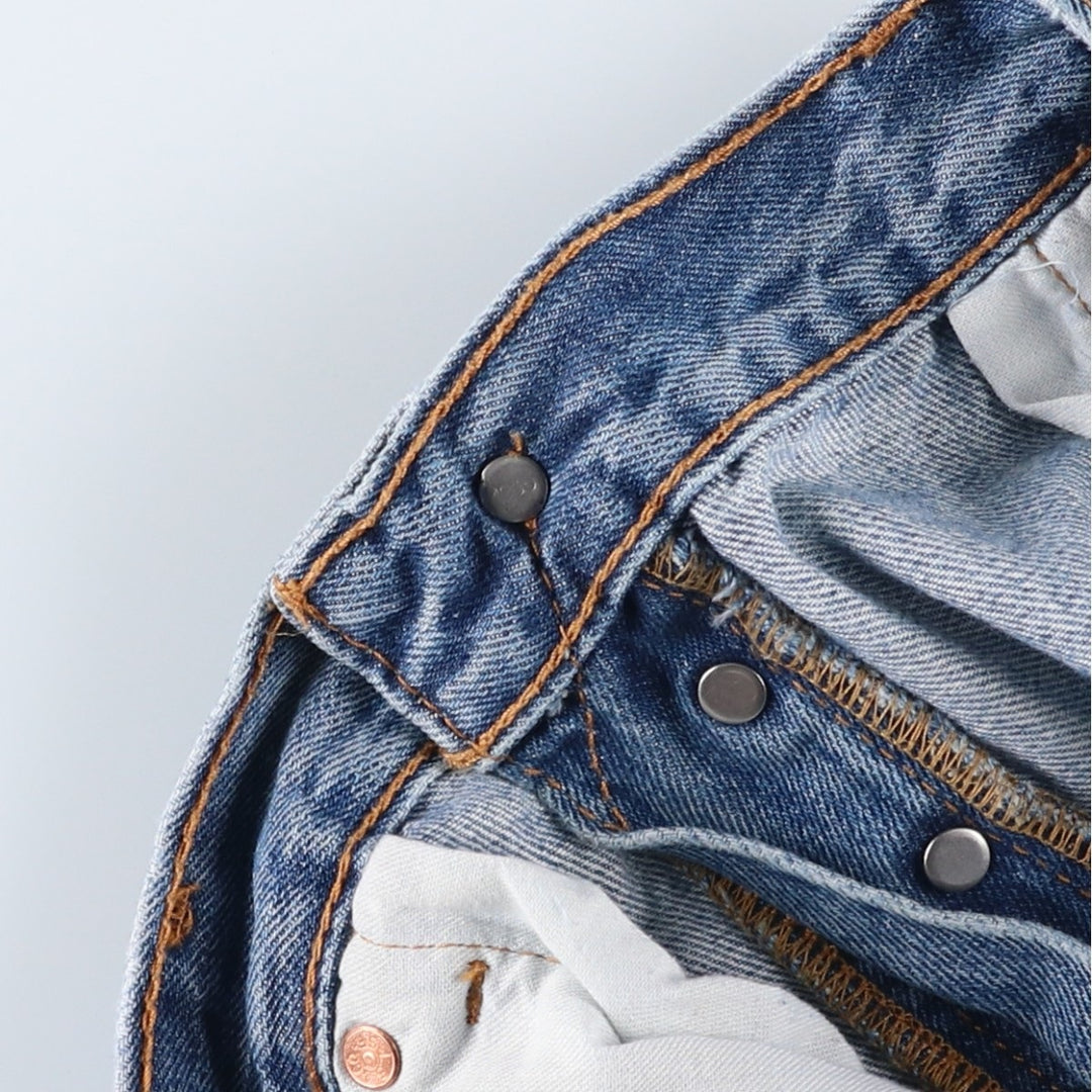 Levi's 501 straight denim pants for men, size W37 cotton blue type Vintage Second Hand