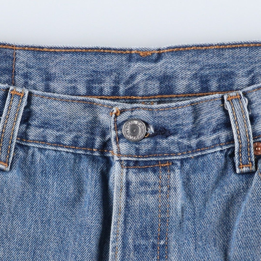 Levi's 501 straight denim pants for men, size W37 cotton blue type Vintage Second Hand