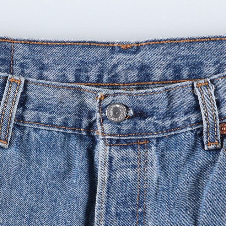 Levi's 501 straight denim pants for men, size W37 cotton blue type Vintage Second Hand