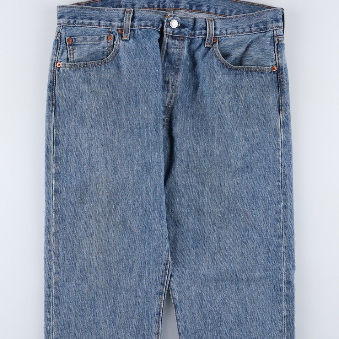 Levi's 501 straight denim pants for men, size W37 cotton blue type Vintage Second Hand