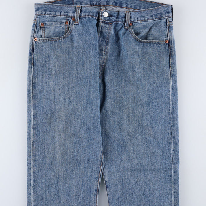 Levi's 501 straight denim pants for men, size W37 cotton blue type Vintage Second Hand