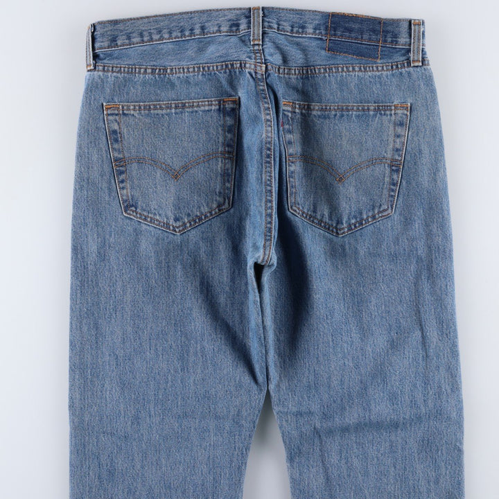Levi's 501 straight denim pants for men, size W37 cotton blue type Vintage Second Hand