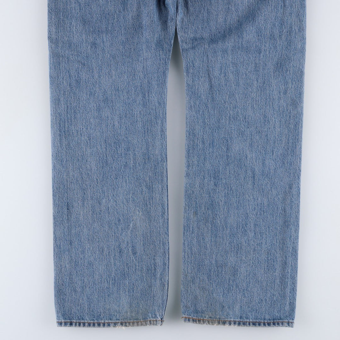 Levi's 501 straight denim pants for men, size W37 cotton blue type Vintage Second Hand