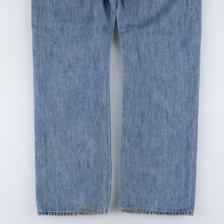 Levi's 501 straight denim pants for men, size W37 cotton blue type Vintage Second Hand