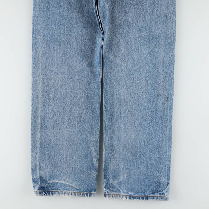 Levi's 501 Straight Denim Pants, Men's W30 (approx.), Vintage cotton blue type Vintage Second Hand