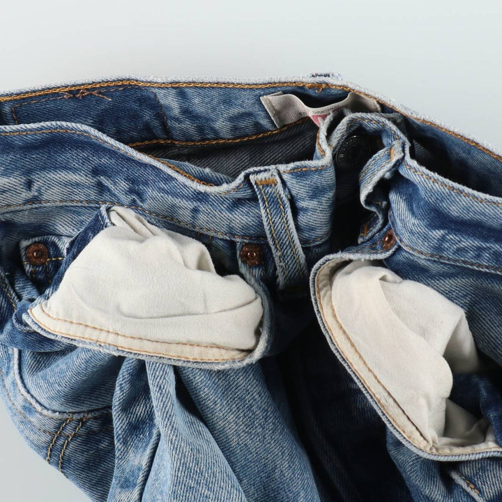 Levi's 501 Straight Denim Pants, Men's W30 (approx.), Vintage cotton blue type Vintage Second Hand