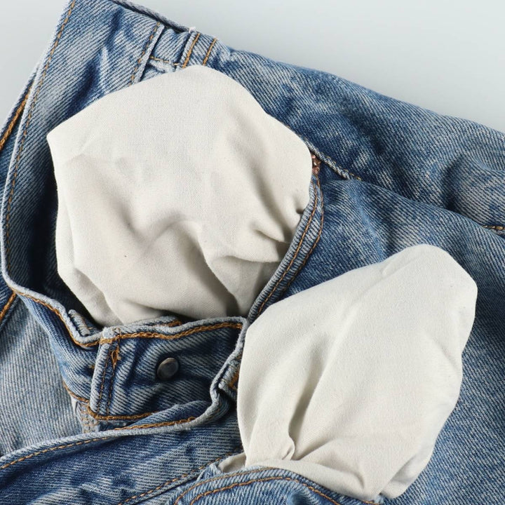 Levi's 501 Straight Denim Pants, Men's W30 (approx.), Vintage cotton blue type Vintage Second Hand