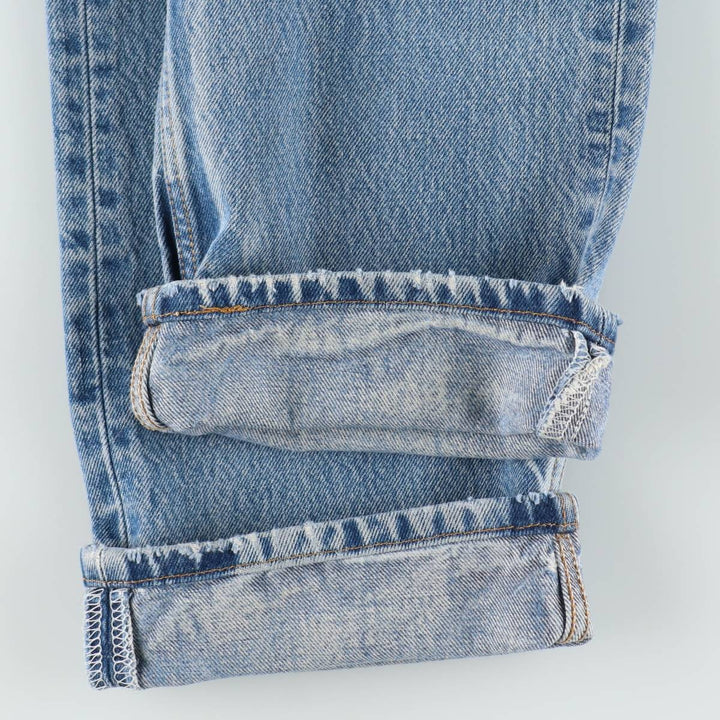 Levi's 501 Straight Denim Pants, Men's W30 (approx.), Vintage cotton blue type Vintage Second Hand