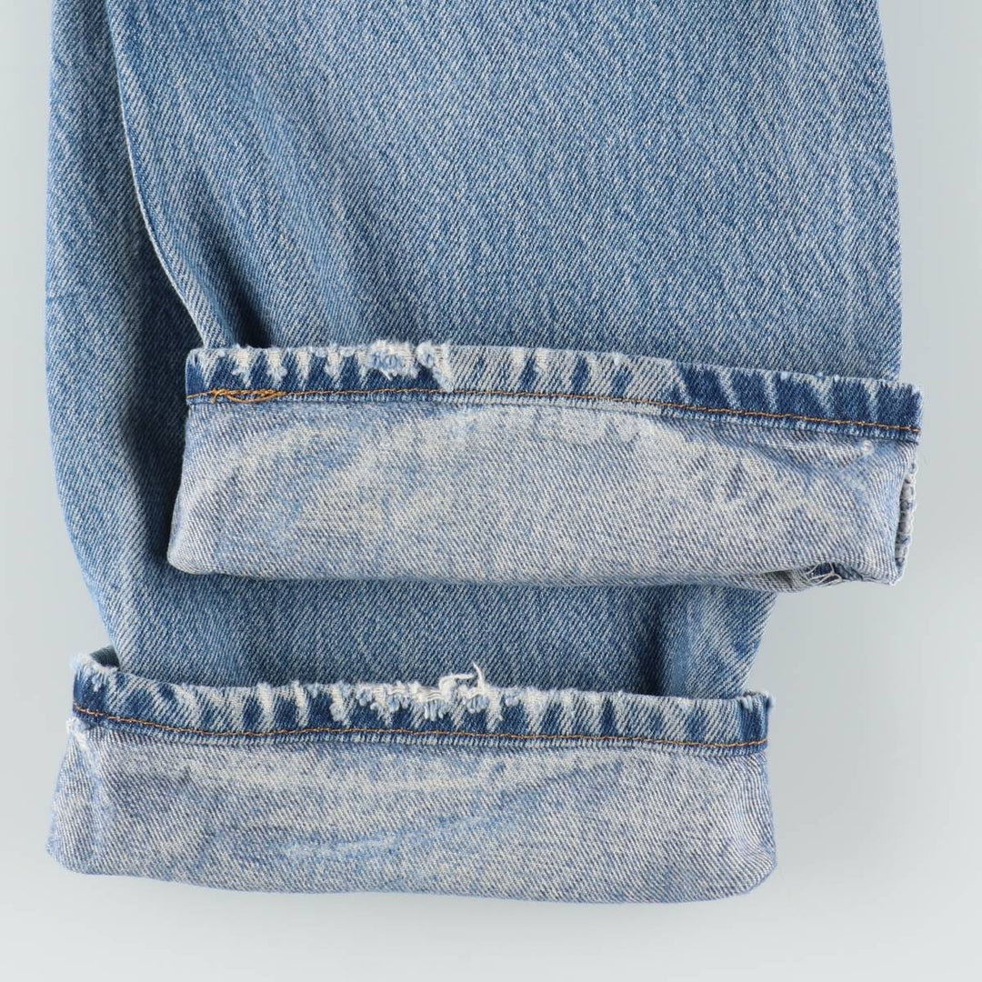 Levi's 501 Straight Denim Pants, Men's W30 (approx.), Vintage cotton blue type Vintage Second Hand