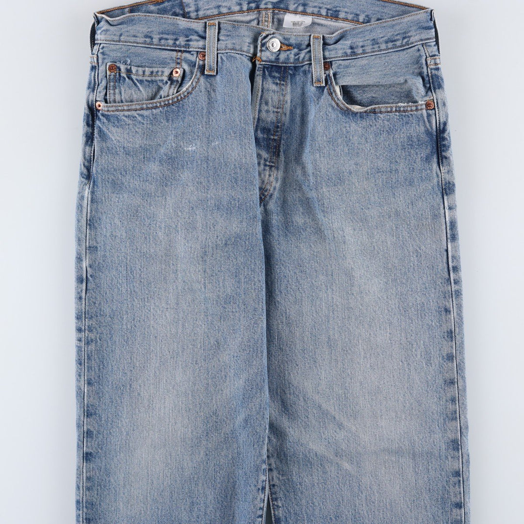 Levi's 501 straight denim pants for men, size W33 cotton blue type Vintage Second Hand