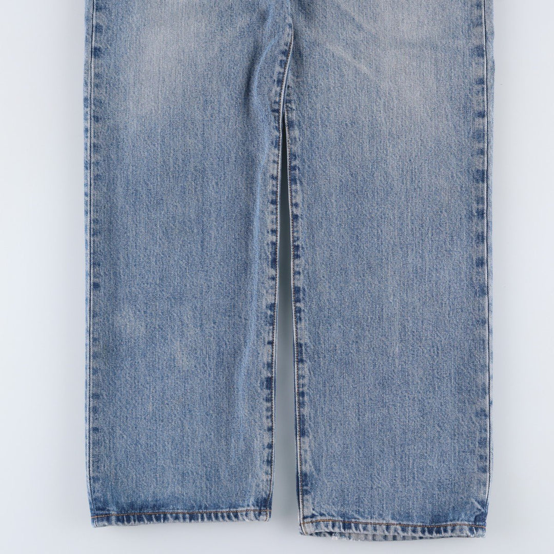 Levi's 501 straight denim pants for men, size W33 cotton blue type Vintage Second Hand