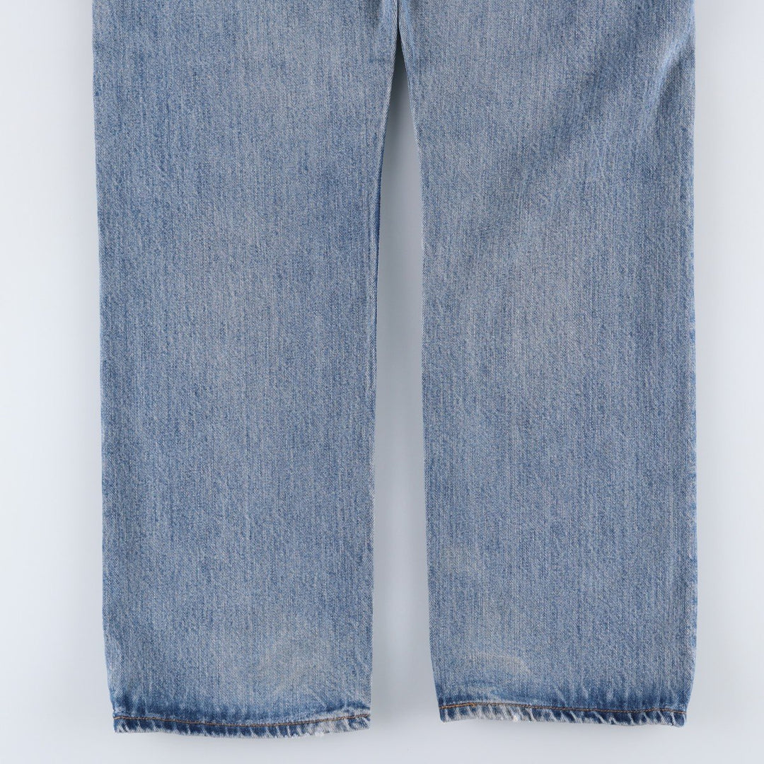 Levi's 501 straight denim pants for men, size W33 cotton blue type Vintage Second Hand