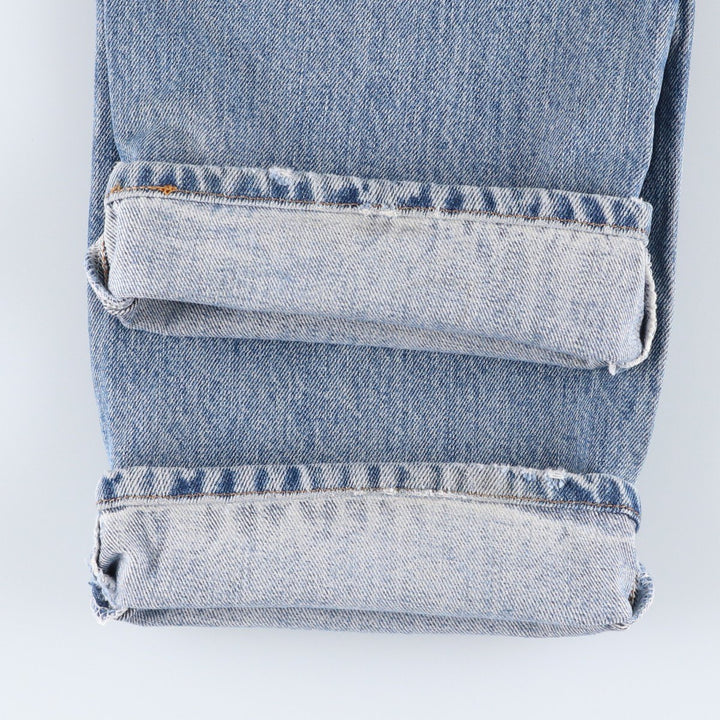 Levi's 501 straight denim pants for men, size W33 cotton blue type Vintage Second Hand
