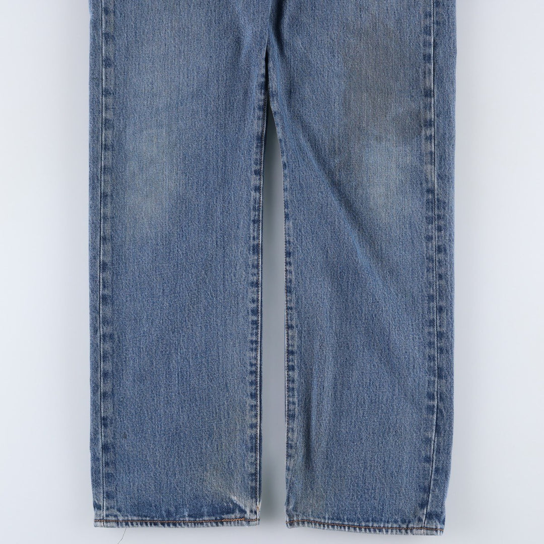 Levi's 501 straight denim pants for men, size W34 cotton blue type Vintage Second Hand