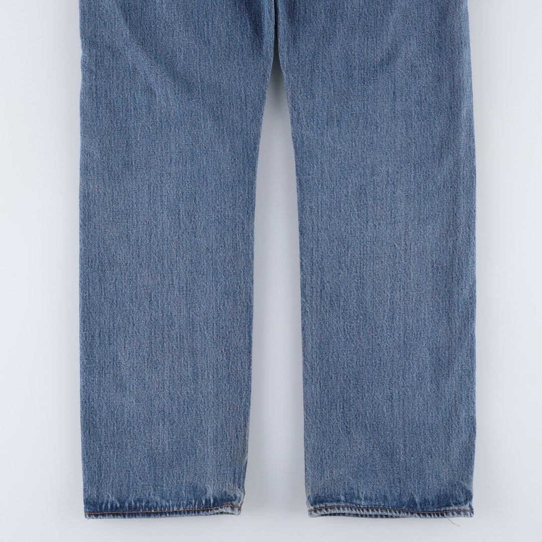 Levi's 501 straight denim pants for men, size W34 cotton blue type Vintage Second Hand