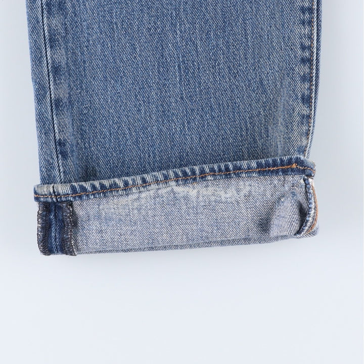 Levi's 501 straight denim pants for men, size W34 cotton blue type Vintage Second Hand
