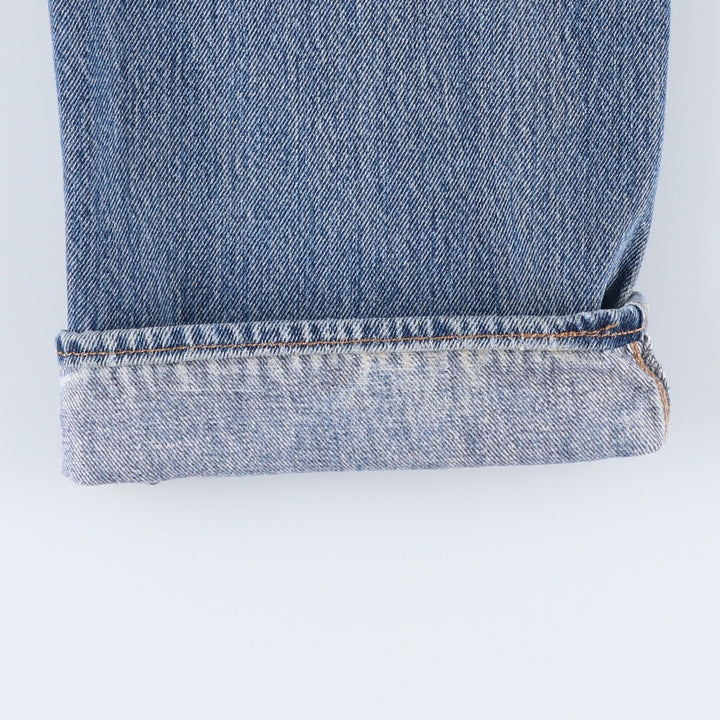 Levi's 501 straight denim pants for men, size W34 cotton blue type Vintage Second Hand