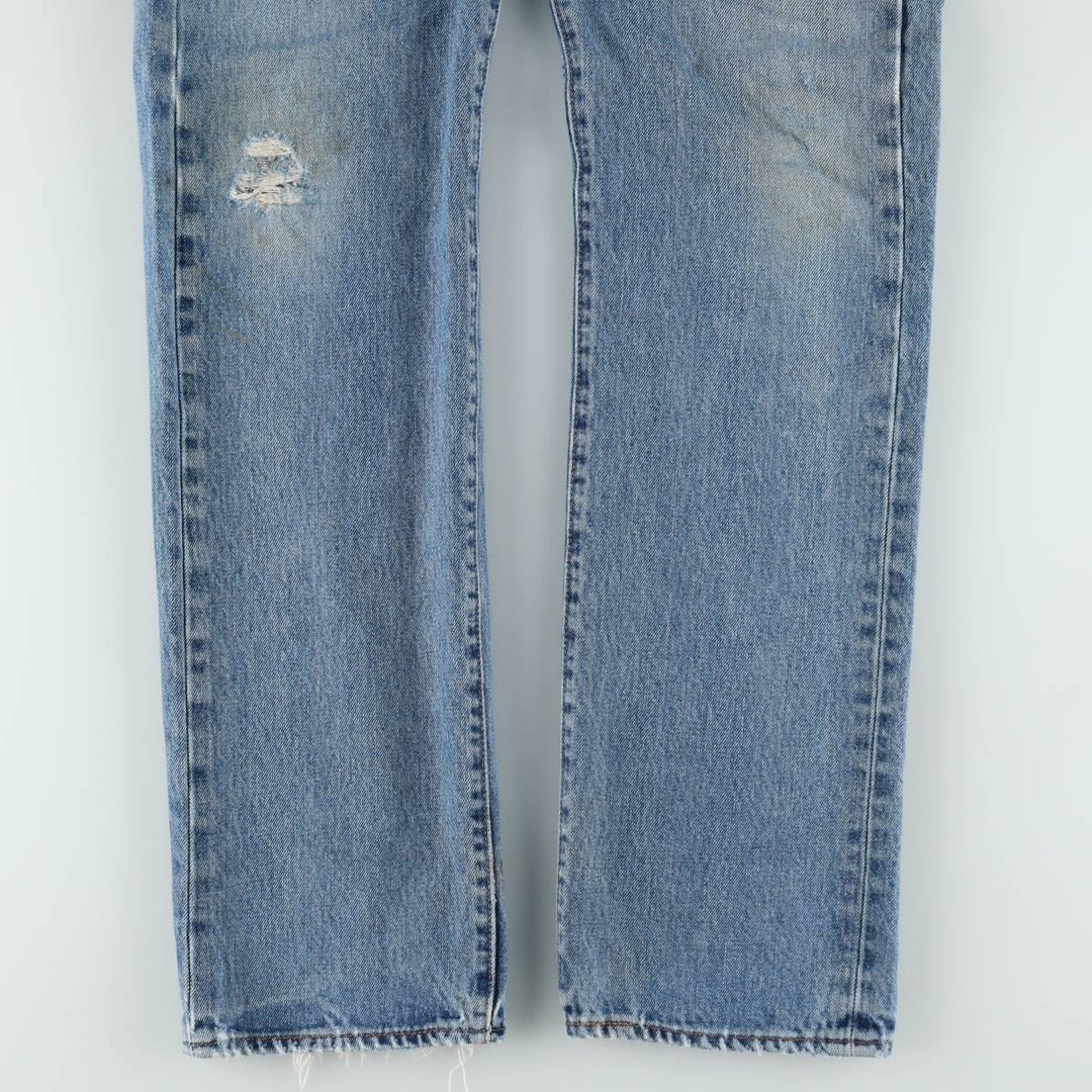 Levi's 501-0193 Straight Denim Pants, Men's, Size W34 cotton blue type Vintage Second Hand