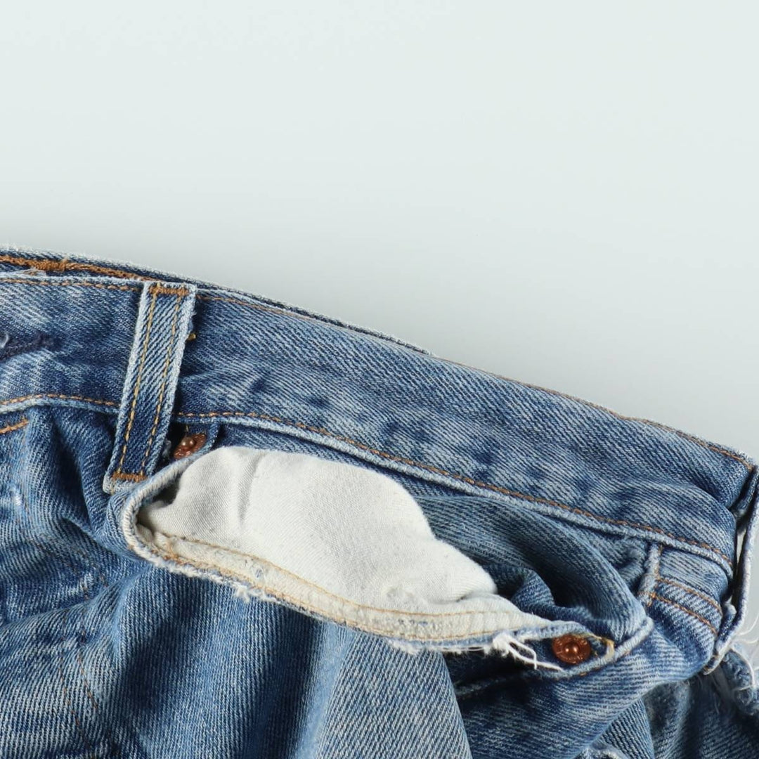 Levi's 501-0193 Straight Denim Pants, Men's, Size W34 cotton blue type Vintage Second Hand