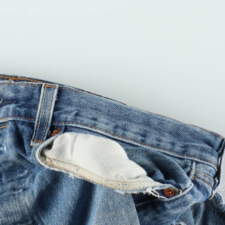 Levi's 501-0193 Straight Denim Pants, Men's, Size W34 cotton blue type Vintage Second Hand