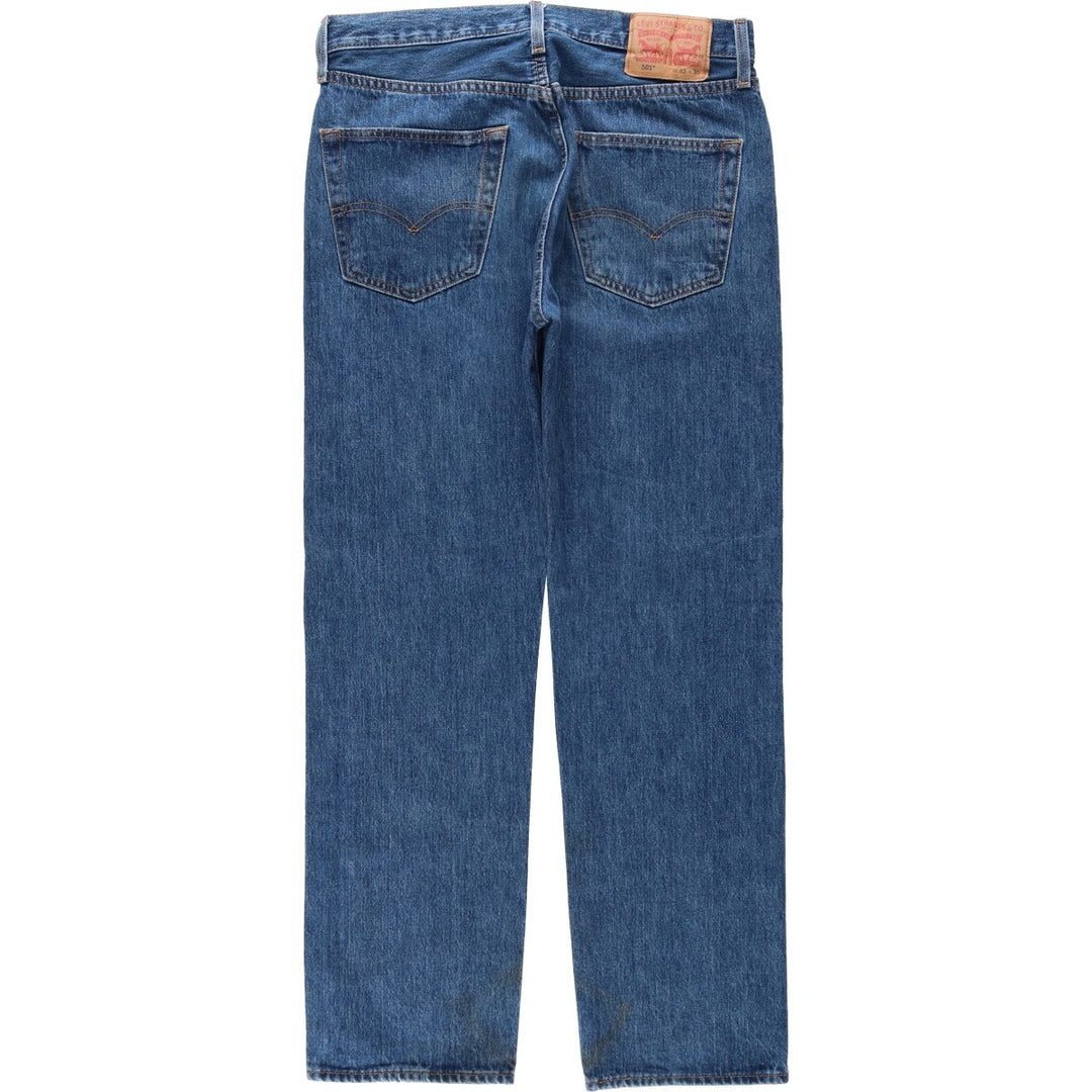 Levi's 501 straight denim pants for men, size W32 cotton navy blue type Vintage Second Hand