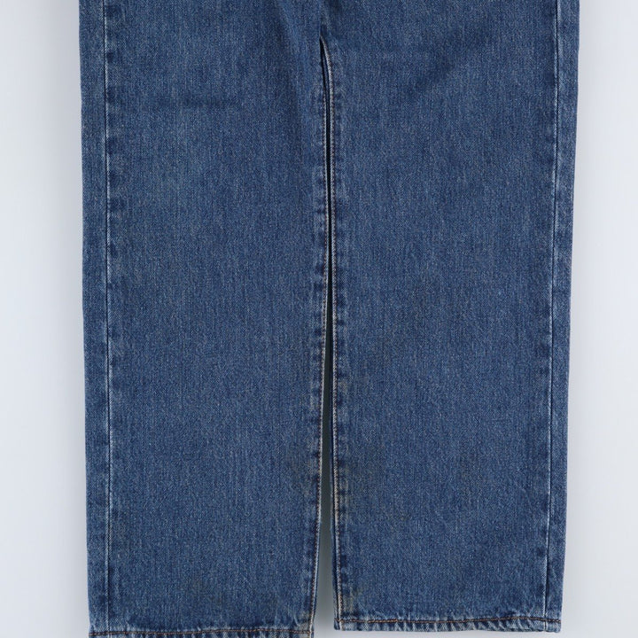 Levi's 501 straight denim pants for men, size W32 cotton navy blue type Vintage Second Hand
