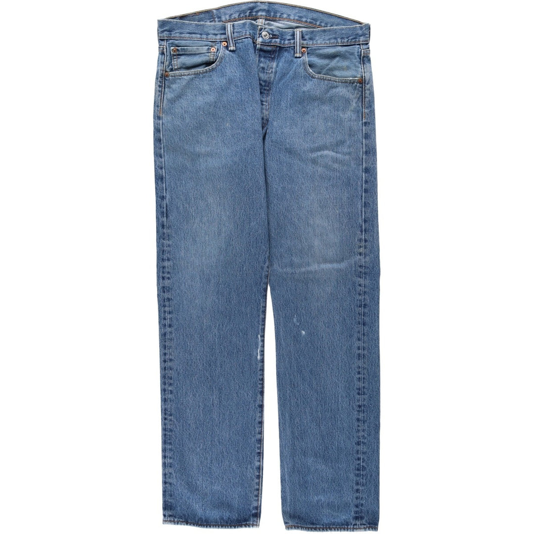Levi's 501 straight denim pants for men, size W36 cotton blue type Vintage Second Hand