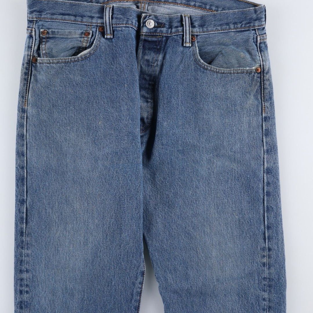 Levi's 501 straight denim pants for men, size W36 cotton blue type Vintage Second Hand