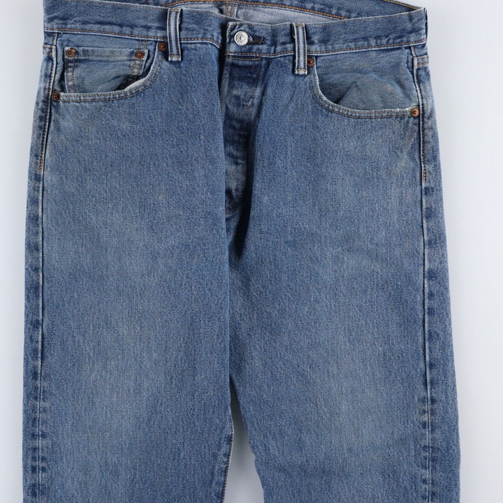 Levi's 501 straight denim pants for men, size W36 cotton blue type Vintage Second Hand