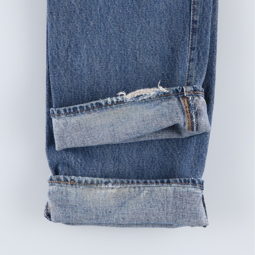Levi's 501 straight denim pants for men, size W36 cotton blue type Vintage Second Hand