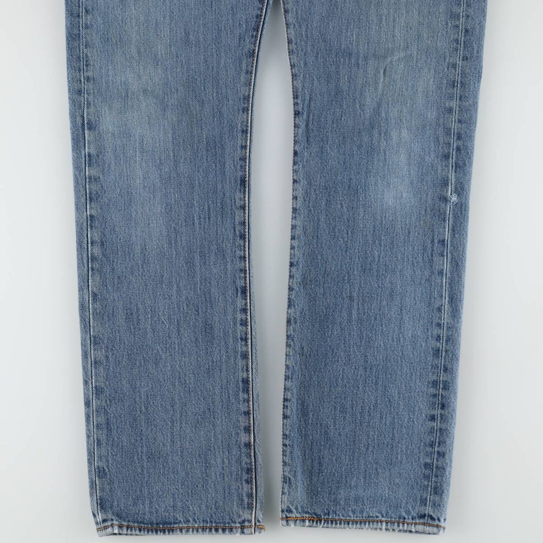 Levi's 501 straight denim pants for men, size W32 cotton blue type Vintage Second Hand