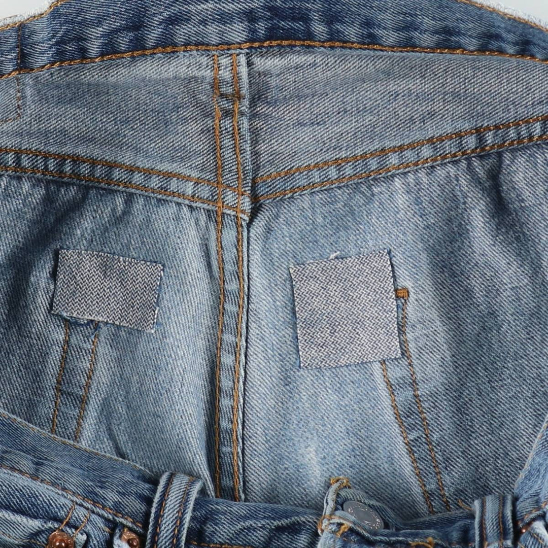 Levi's 501 straight denim pants for men, size W32 cotton blue type Vintage Second Hand