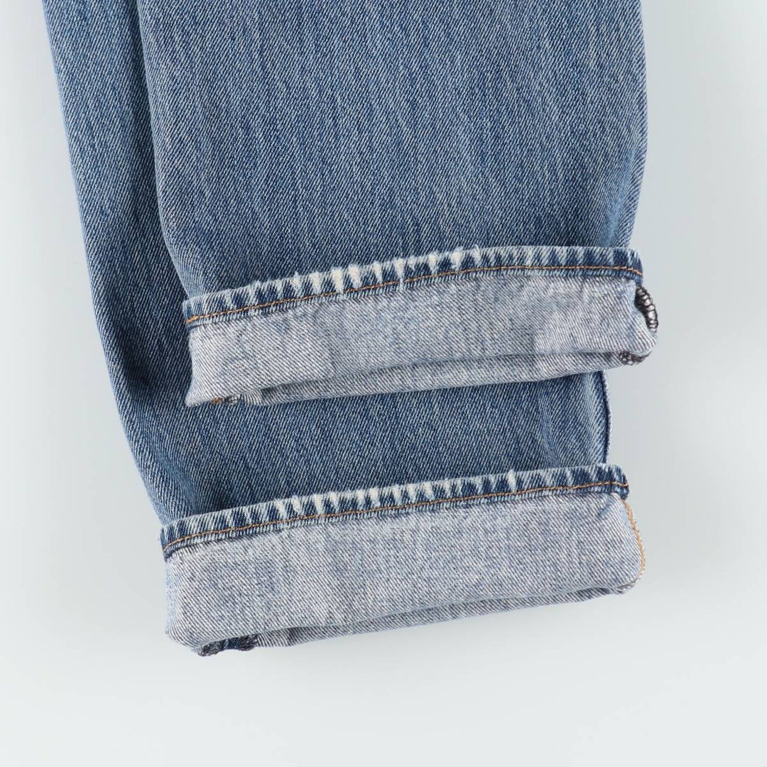 Levi's 501 straight denim pants for men, size W32 cotton blue type Vintage Second Hand