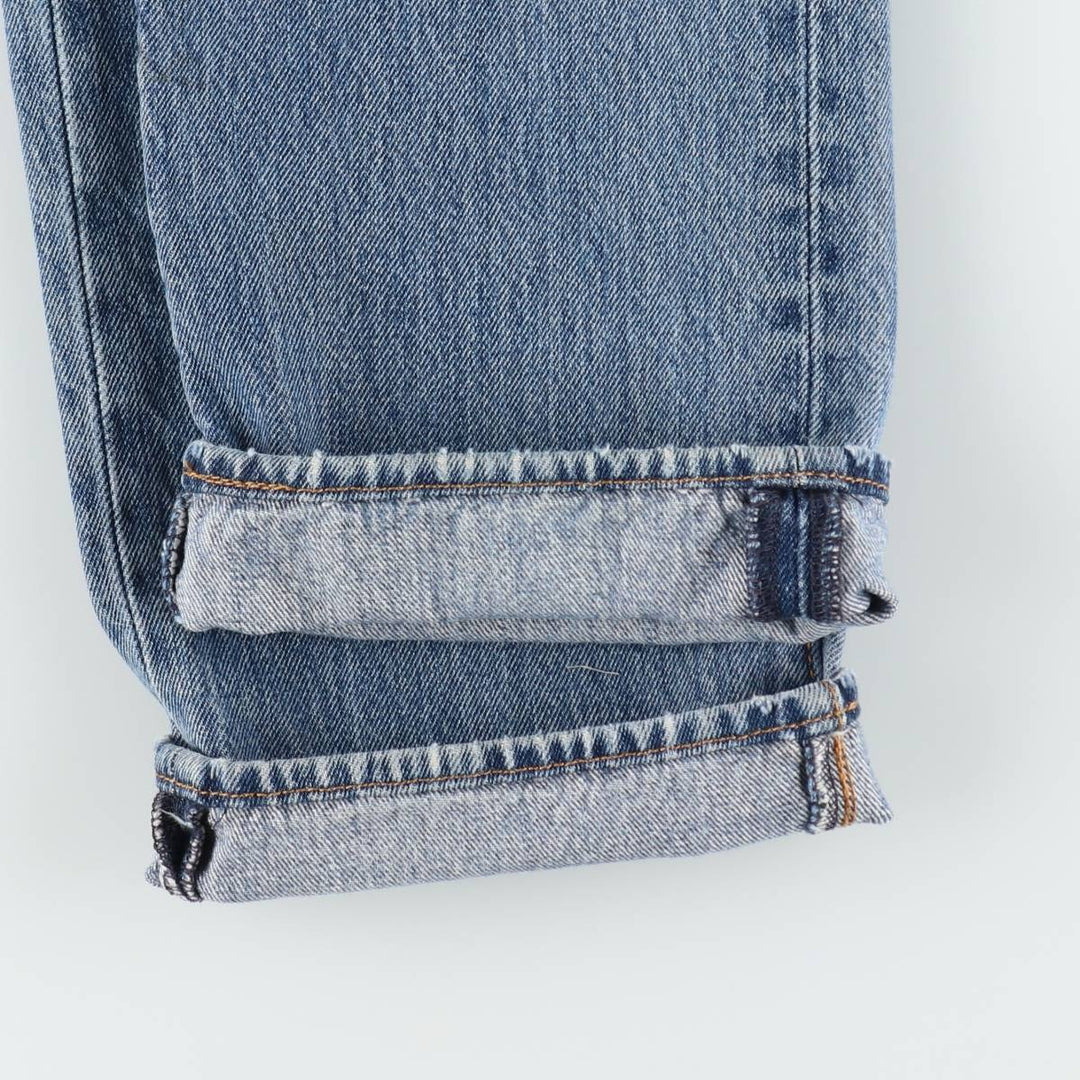 Levi's 501 straight denim pants for men, size W32 cotton blue type Vintage Second Hand